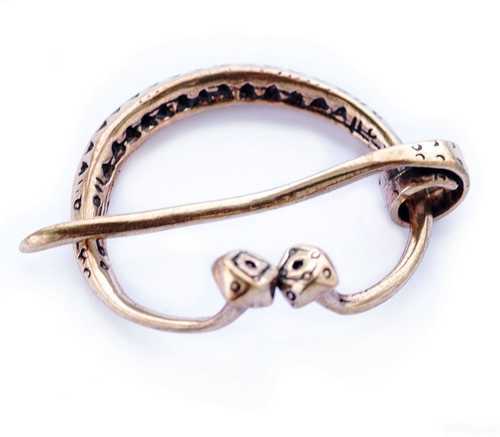Fibule Viking en bronze