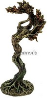 Figurine Dryade Nymphe en Automne aspect bronze marque Veronese