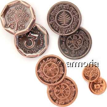 4 pièces de collection Shire Copper set#1 - Le Hobbit
