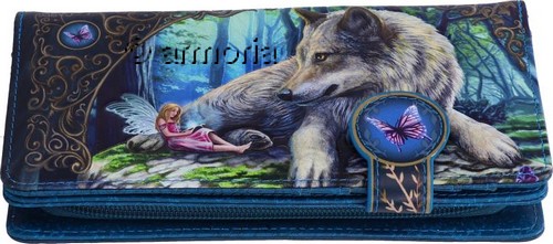 Portefeuille en relief Fée avec Loup "Fairy Stories" de Lisa Parker 