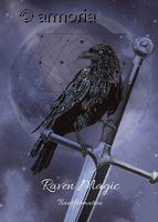 Carte Postale Raven Magic de Karin Roberts