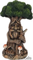 Figurine Arbre Enchanté avec bâton et champignons