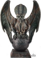 Figurine Cthulhu de Lovecraft en résine 