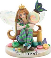 Figurine Fée Friandises "Emilys Indulgence" de Linda Biggs Edition Limitée