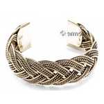 Bracelet Viking large tressé petit modèle en bronze 