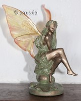 Figurine Fée Maiwen aspect bronze