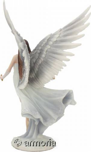 Figurine Femme Ange Blanc "Ascendance" par Anne Stokes 
