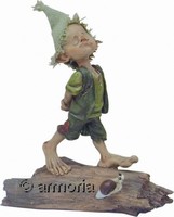 Figurine Lutin Chapeau faisant son Chef 