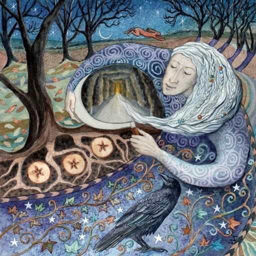 Plaque murale en céramique "Samain" de Wendy Andrew 