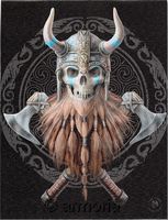 Reproduction sur toile Viking Skull de Anne Stokes