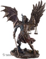 Figurine Le Jugement du Nephilim aspect bronze Marque Veronese 