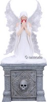 Figurine et Boite Fée blanche Only Love Remains de Anne Stokes 