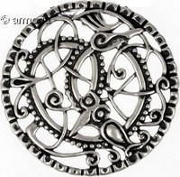 Pendentif Viking style Pitney plaqué argent 