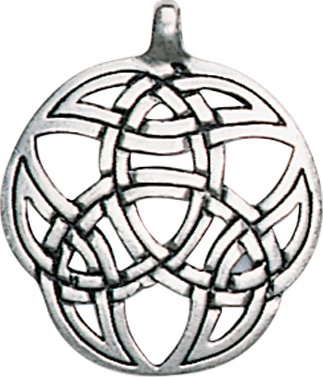 Pendentif Toile de Wyrd en étain