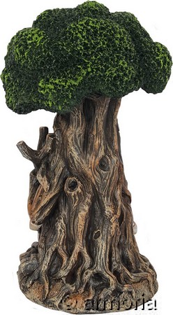 Figurine Arbre Enchanté avec bâton et champignons