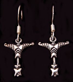 Boucles d'Oreilles Irminsul en argent