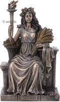 Figurine Déesse Demeter marque Veronese 