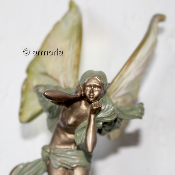 Figurine Fée Shana aspect bronze