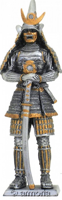Figurine Samouraï masqué debout marque Veronese
