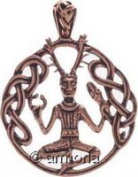 Pendentif Cernunnos Gundestrup en bronze