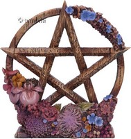 Pentacle du Printemps sur socle 