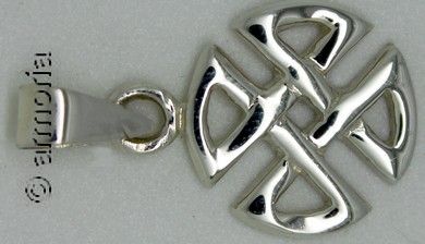 Pendentif Noeud Celte en argent, 1.4 cm