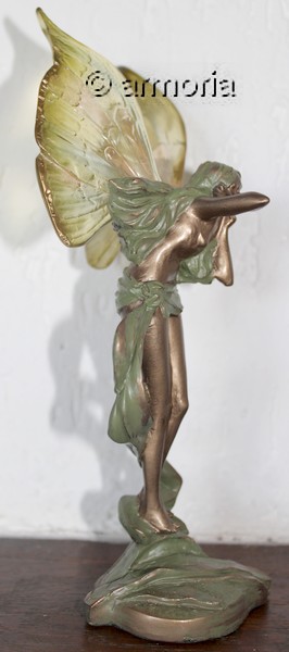 Figurine Fée Shana aspect bronze