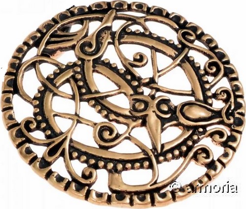 Pendentif Viking style Pitney en bronze