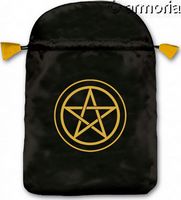 Pochette pour tarot Pentacle en satin